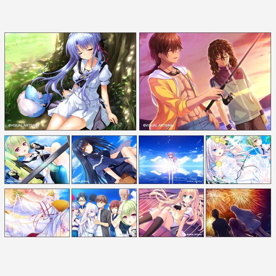 Summer Pockets　Key ミニアートボードコレクション　サマポケ Summer Pockets Mini Art Board Collection: VisualArt's/Key - Tokyo