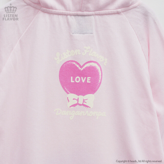 LISTEN FLAVOR Danganronpa Monomi Love & Hope Hoodie: Listen Flavor ...