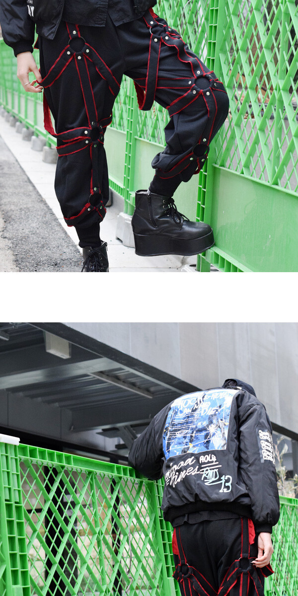 ACDC RAG Harness Sarouel Pants: ACDC RAG - Tokyo Otaku Mode (TOM)
