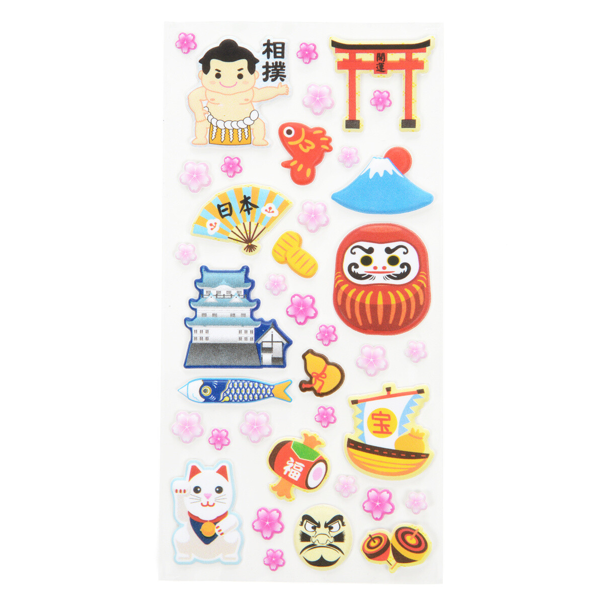 Souvenir Japan Puffy Stickers - Tokyo Otaku Mode (TOM)