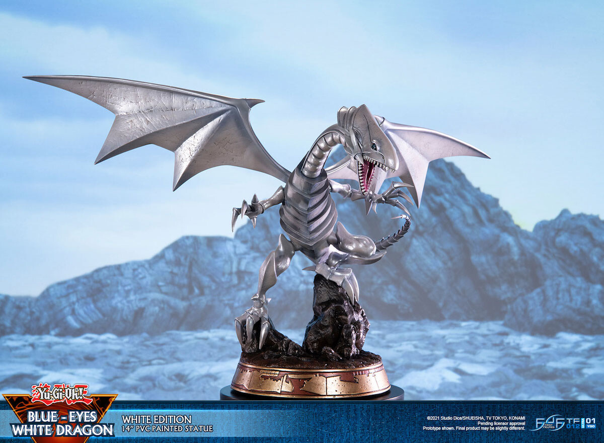 Yu-Gi-Oh! Blue-Eyes White Dragon: White Variant PVC Statue