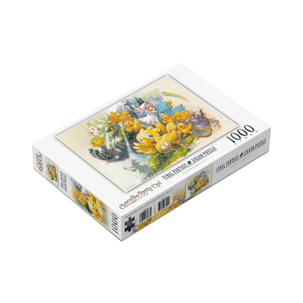 チョコボ　ジグソーパズル Final Fantasy Chocobo Party Up! 1000-Piece Jigsaw Puzzle