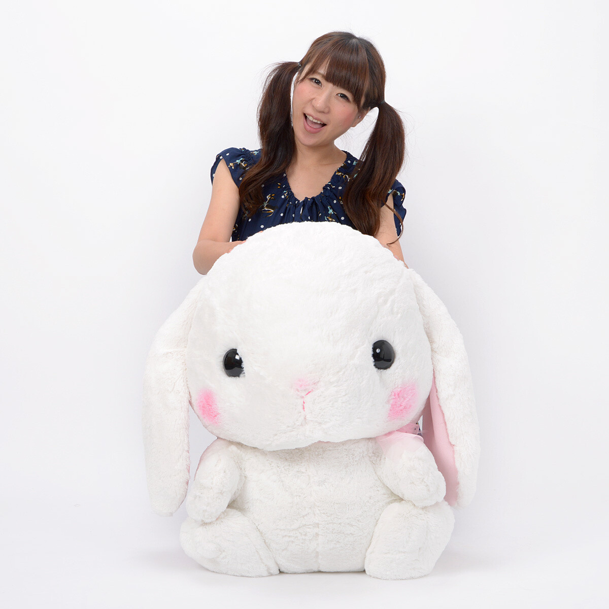 Pote Usa Loppy Shiloppy Rabbit Plush (Super Jumbo): Amuse - Tokyo