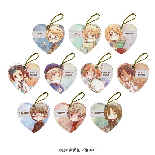 Hetalia: World Stars Leather Charm Collection Vol. 2 Box Set - Tokyo ...