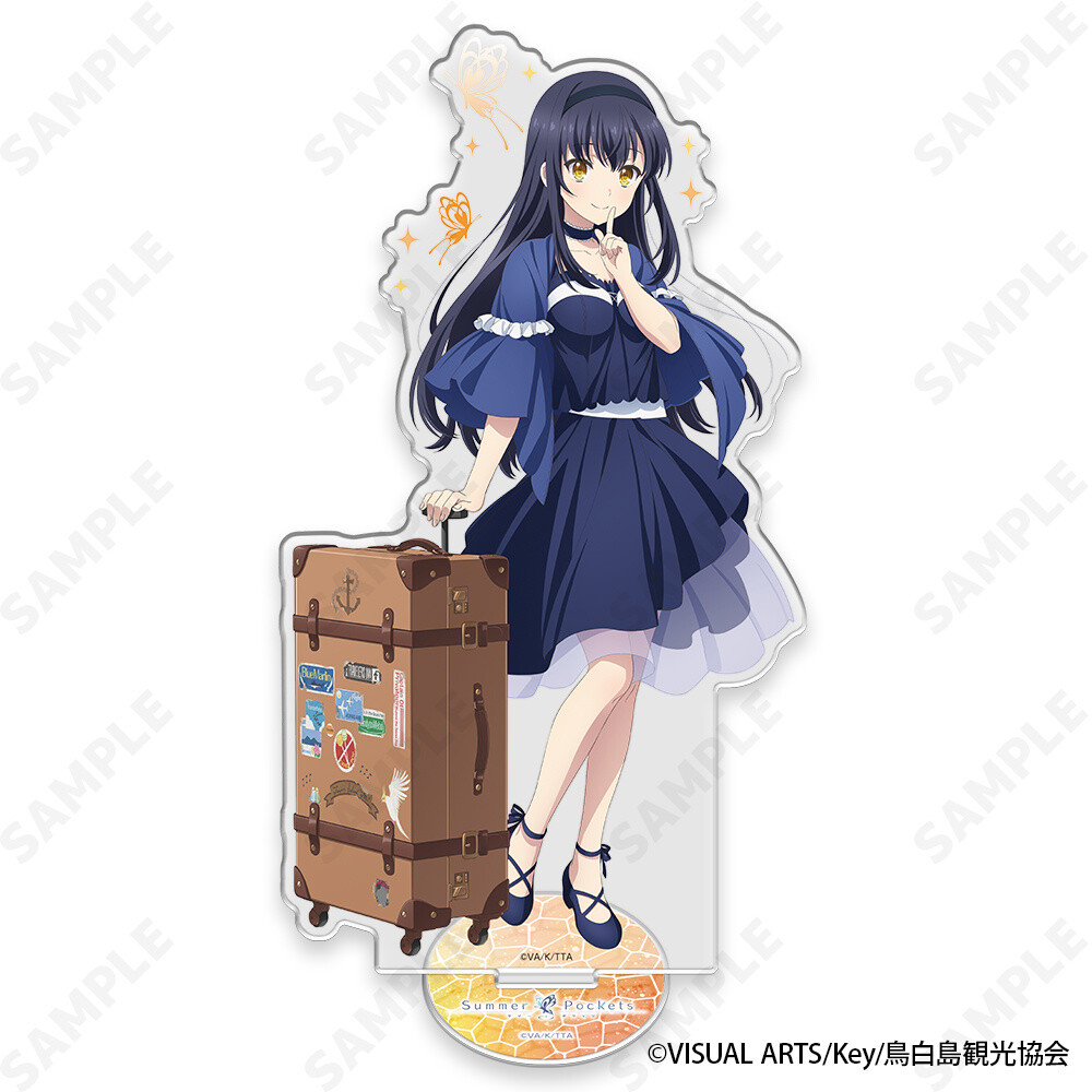 Summer Pockets Big Acrylic Stand Kamome Kushima - Tokyo Otaku Mode