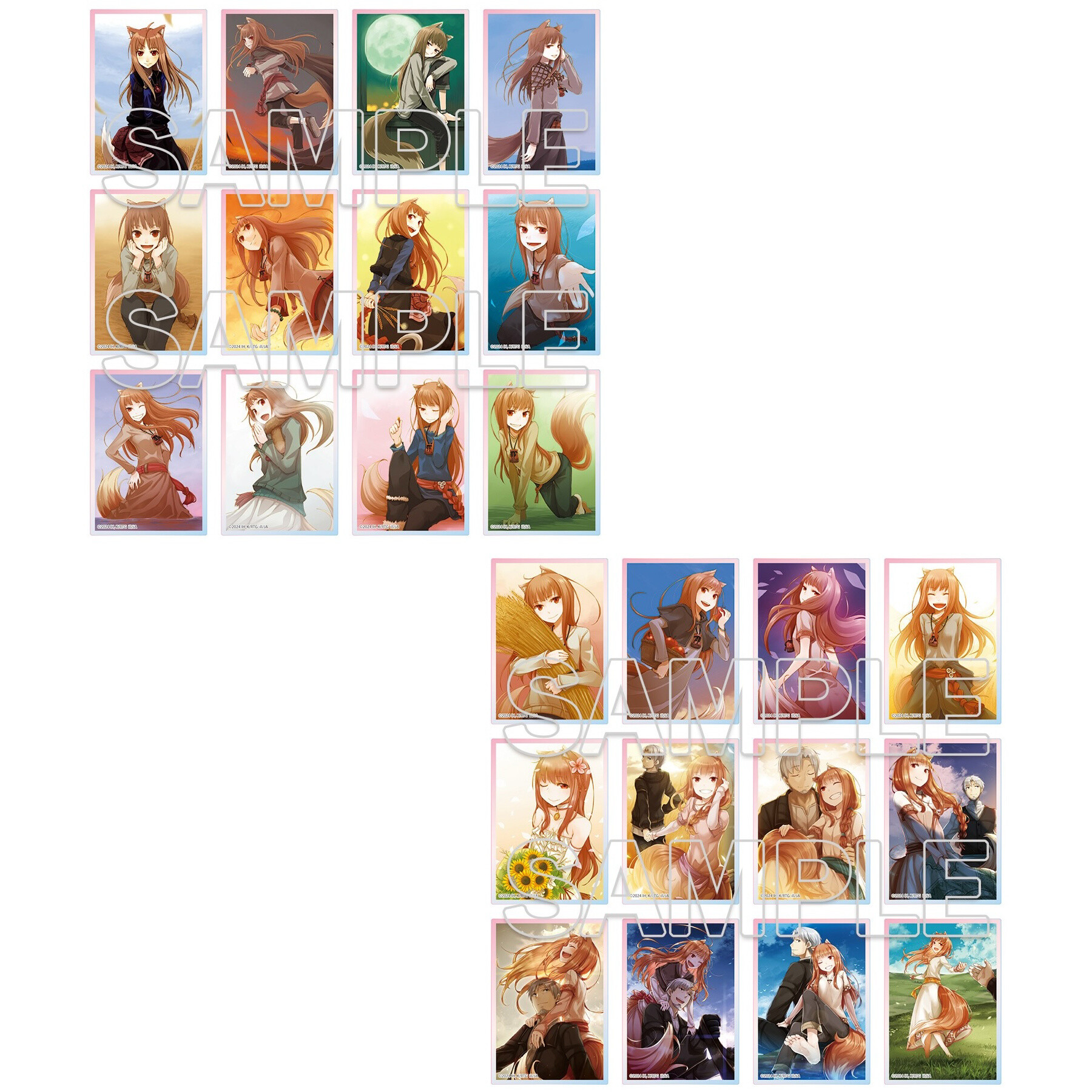 spice and wolf card sleeves Spice and Wolf: MERCHANT MEETS THE WISE WOLF main image 1