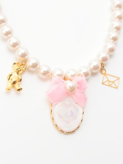 Swankiss Teddy Letter Necklace - Tokyo Otaku Mode (TOM)