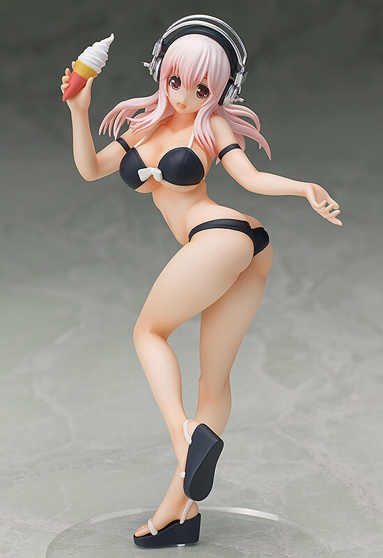 コミック・アニメ SUPER SONICO Swimsuit Santa Ver. Super Sonico: Black Swimsuit Ver.: FREEing - Tokyo Otaku
