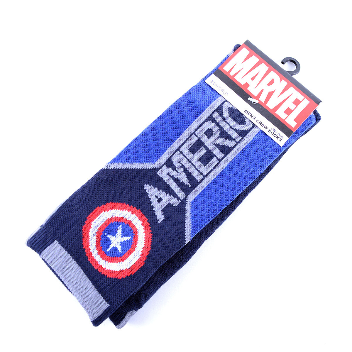 Marvel Captain America Crew Socks w/ Wings: Marvel - Tokyo Otaku Mode (TOM)