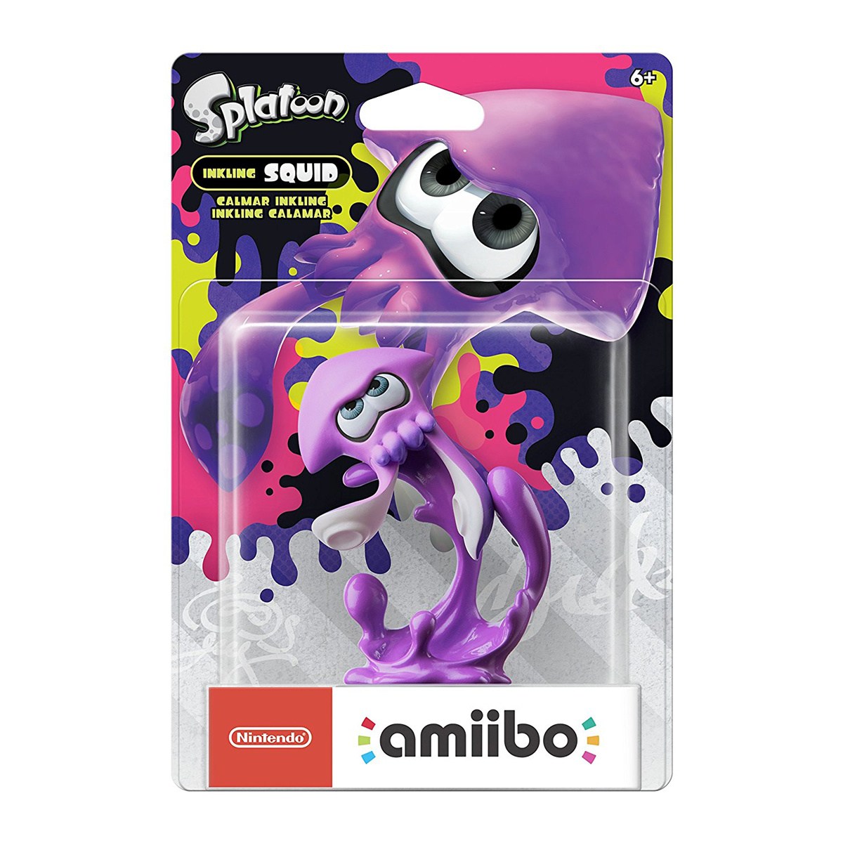 Splatoon Inkling Squid amiibo (Neon Purple) - Tokyo Otaku Mode (TOM)