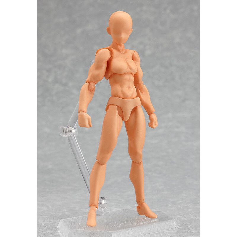 オフィス新品 figma archetype 男 女 flesh color アーキタイプ 2体セット he she 可動 素体 フィギュア デッサン人形 その他