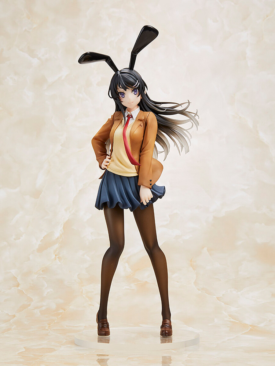 Coreful Figure Rascal Does Not Dream of Bunny Girl Senpai Mai Sakurajima:  School Uniform Bunny Ver.