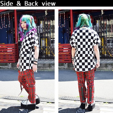ACDC RAG Checkered T-Shirt: ACDC RAG - Tokyo Otaku Mode (TOM)