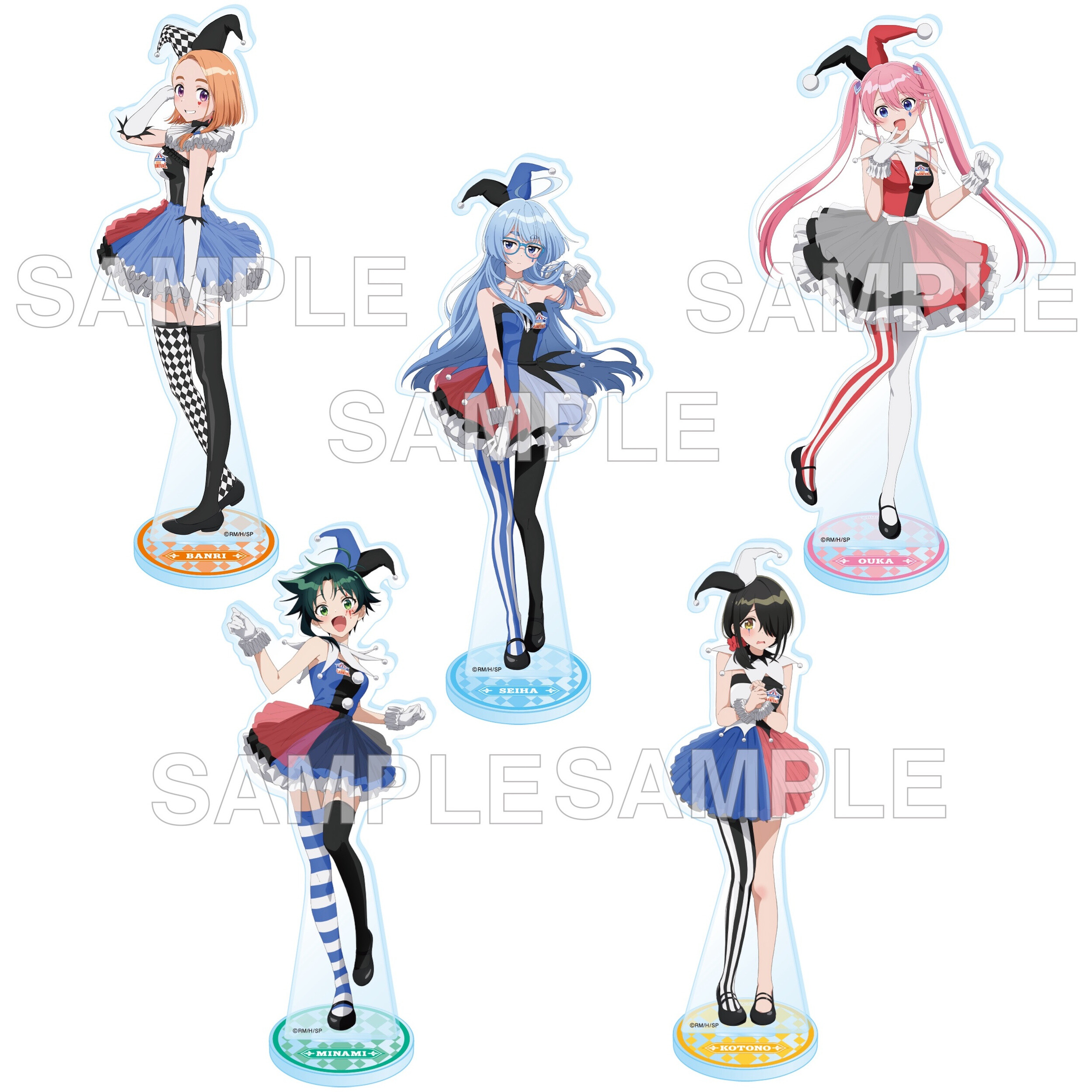 TV Anime The Shiunji Family Children Acrylic Stand Figure Carnival