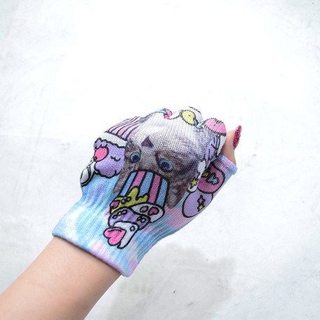 ACDC RAG Fancy Cat Fingerless Gloves: ACDC RAG - Tokyo Otaku Mode (TOM)