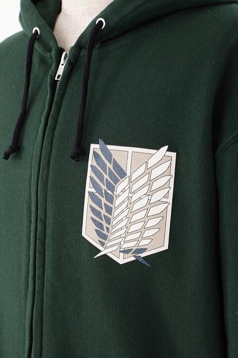 Anime Edition Survey Corps Hoodie (Ladies' L) | Attack on Titan - Tokyo ...
