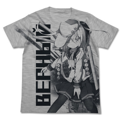 Kancolle Verniy All Over Print Heather T Shirt Tokyo Otaku Mode Tom 