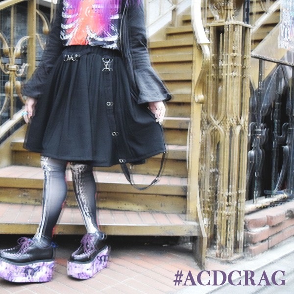 ACDC RAG Brace Skirt: ACDC RAG - Tokyo Otaku Mode (TOM)