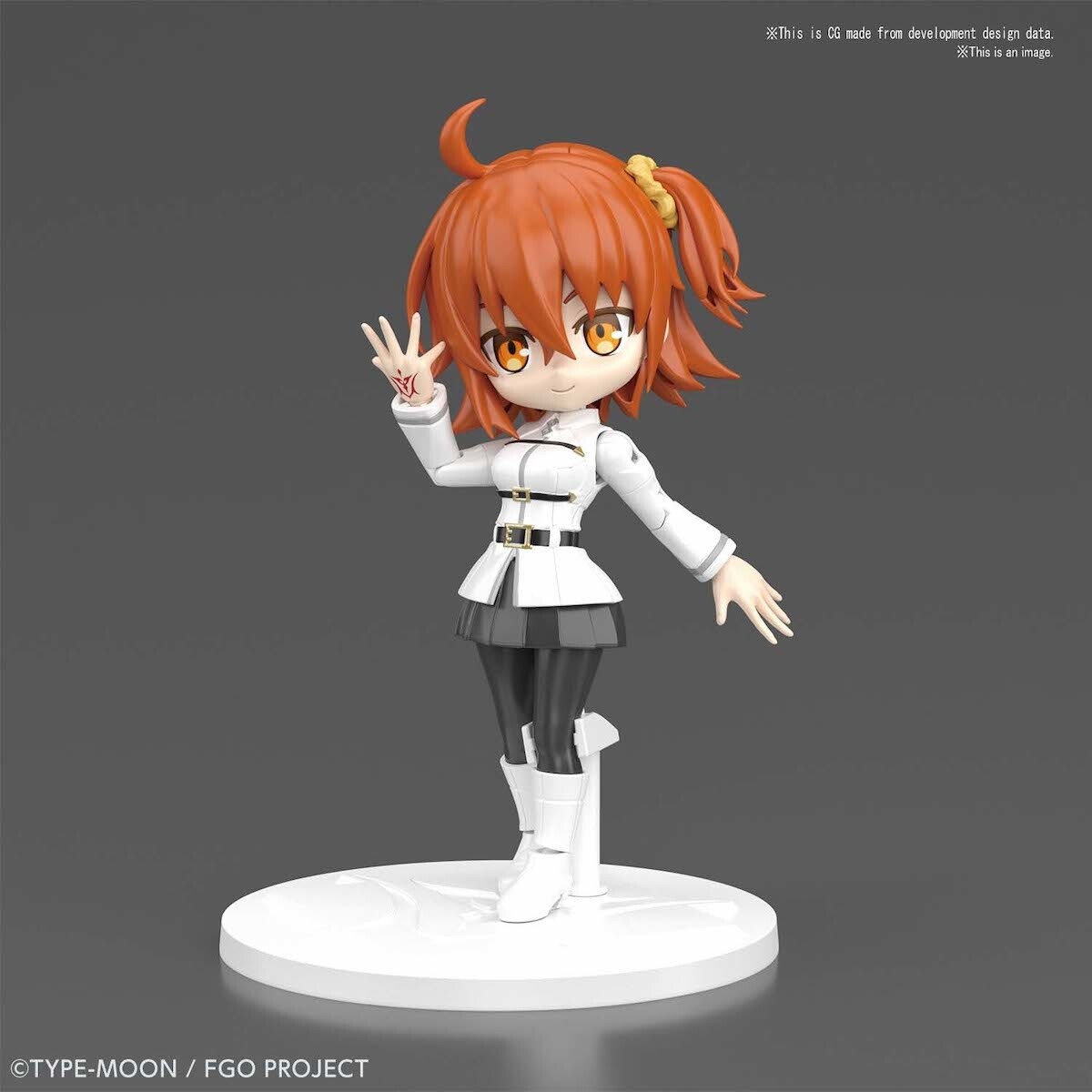 Bandai Petitrits Model Kit - Fate/Grand Order Female Protagonist #04 Figure