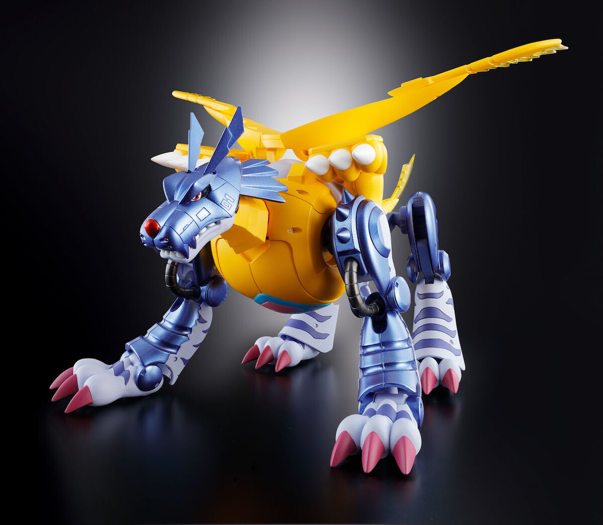 Boneco Digimon, Metal-garurumon Original Bandai Digivolving