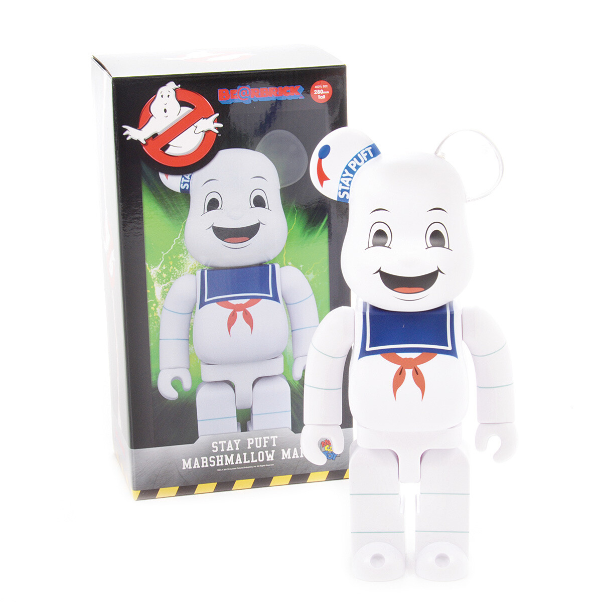 BE@RBRICK Ghostbusters Stay Puft Marshmallow Man 400％: MEDICOM