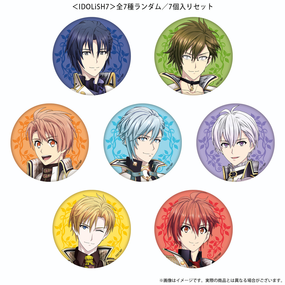 IDOLiSH7 the Movie LIVE 4bit BEYOND THE PERiOD Sparkling Pin Badge Set ...