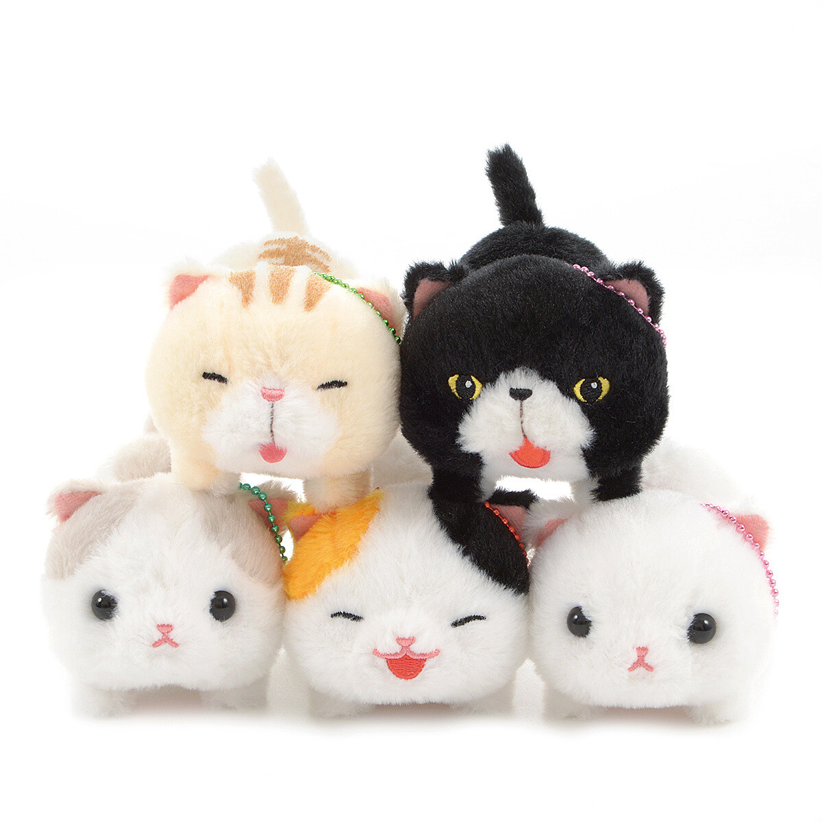 Nobinobi Munchkin Cat Plush Collection (Ball Chain) - Tokyo Otaku Mode ...