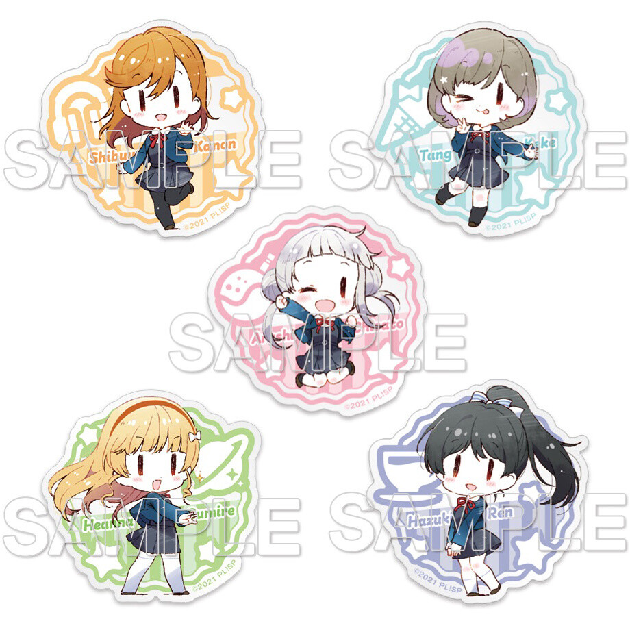 Love Live! Superstar!! Liella! Acrylic Sticker Collection Tokyo Otaku