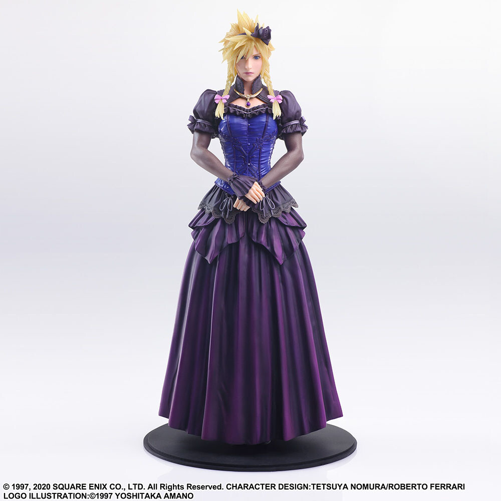 Static Arts Final Fantasy VII Remake Cloud Strife Dress Ver Tokyo Static Arts Final Fantasy VII Remake Cloud Strife Dress Ver Tokyo