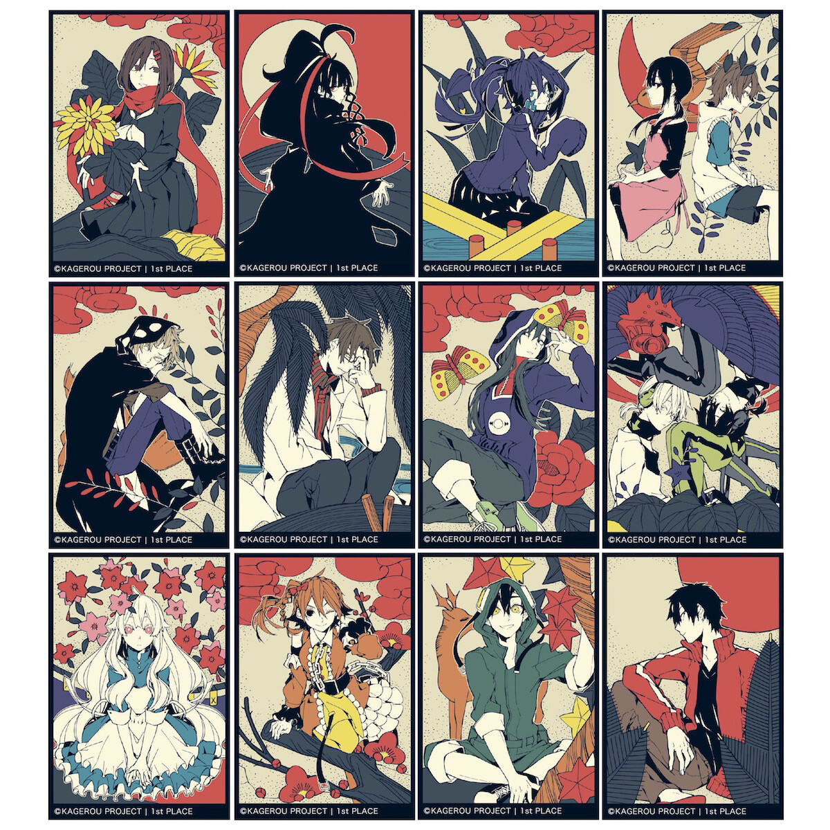 Kagerou Project ピンバッジ Kagerou Project Shiny Pin Badge Collection - Tokyo Otaku