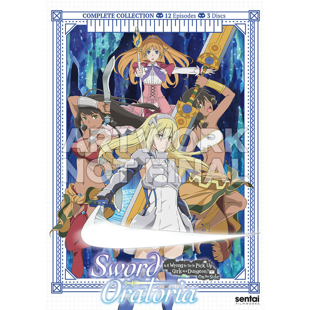 Sword Oratoria Blu-Ray Is It Wrong To Try Pick Up Girls In A Dungeon On The  Side 816726027814