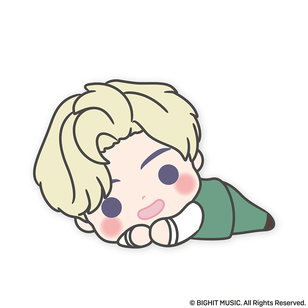 Mega Jumbo Lying Down Plush BTS TinyTAN Jin: Butter Ver. - Tokyo