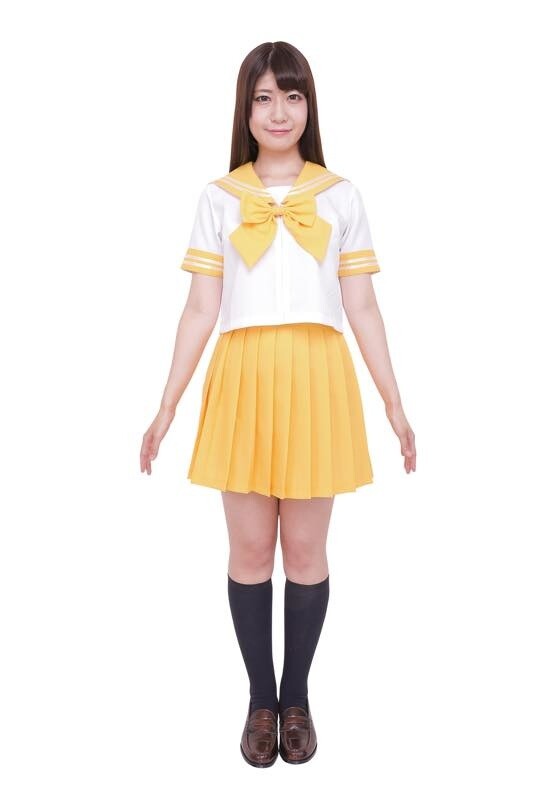 color sailor - sailor suit cosplay outfit (yellow)