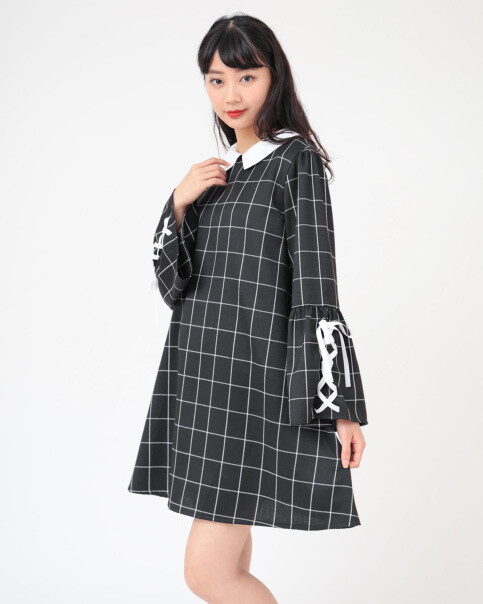 LIZ LISA Collared Checkered Dress - Tokyo Otaku Mode (TOM)