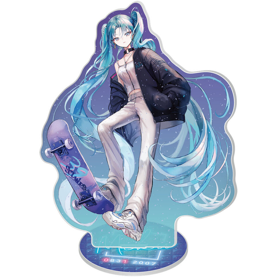 Hatsune Miku x Solwa Lame Acrylic Stand Art by Pipi B - Tokyo