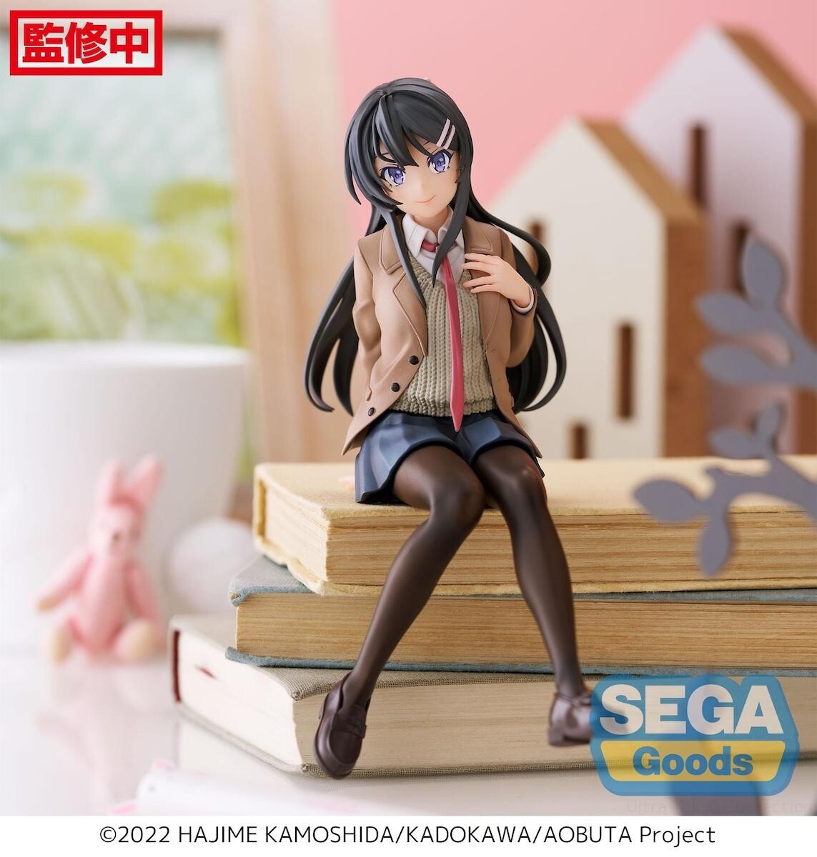 Rascal Does Not Dream of a Knapsack Kid Mai Sakurajima Premium Perching  Figure