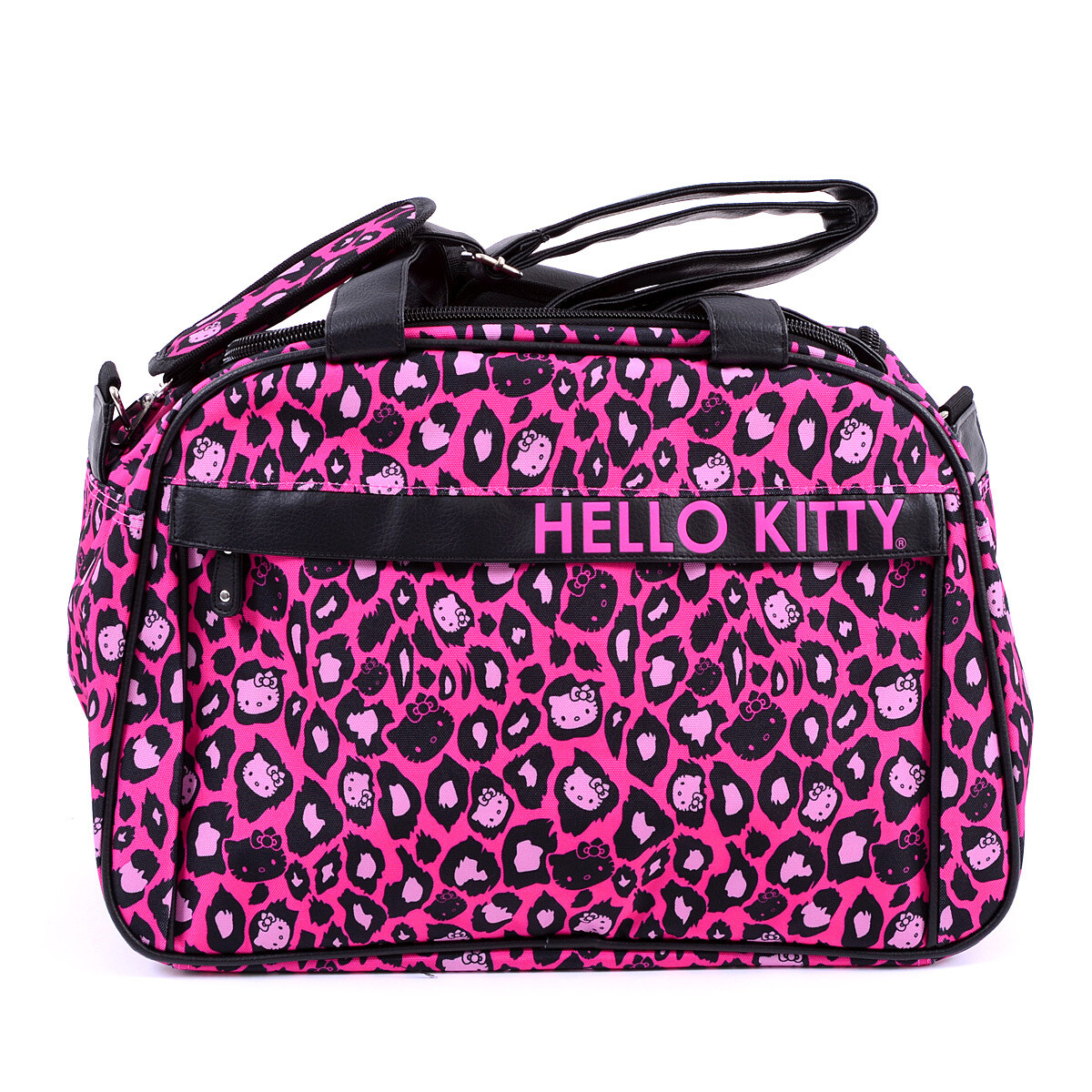 Hello Kitty leopard messenger bag found at Goodwill 💖 10.30.20  #hellokittygoodwillfinds #hellokittythriftstorefinds #hellokittythrift…