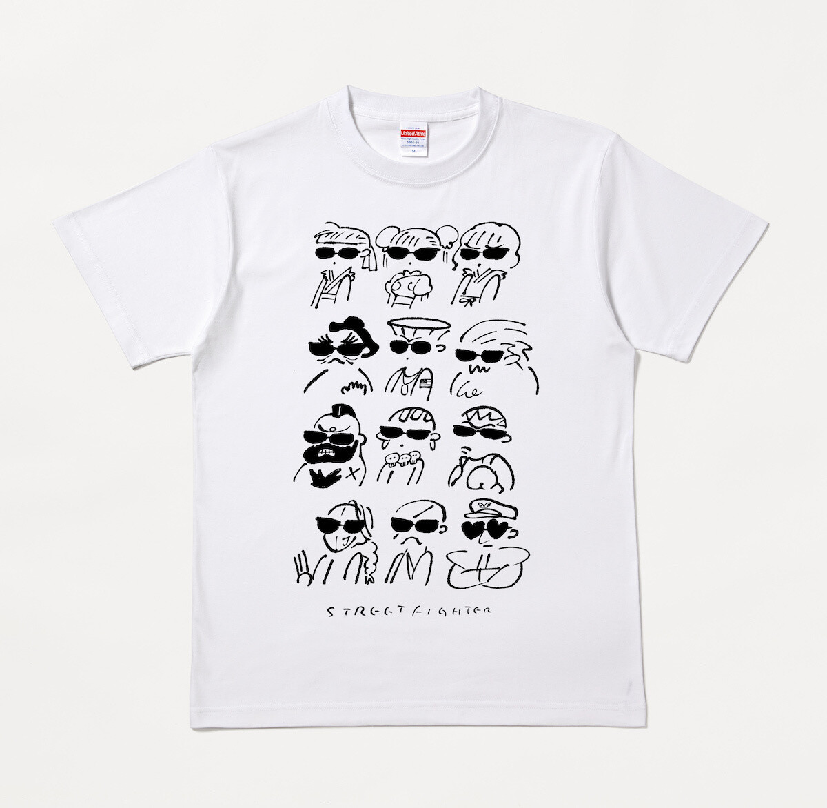 Street Fighter Line Art T-Shirt: Capcom - Tokyo Otaku Mode (TOM)