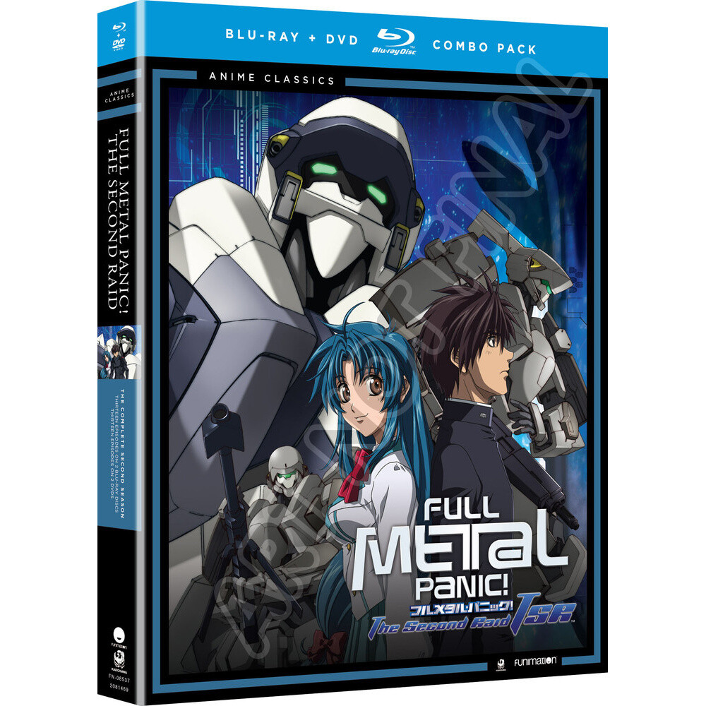 Light Novel Blue Hair Full Metal Panic S1 Full Metal Panic! The