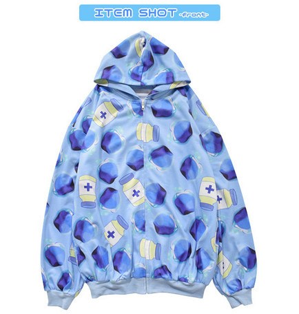 ACDC RAG Menhera-chan Sabukaru-chan Zip Hoodie: ACDC RAG - Tokyo Otaku ...