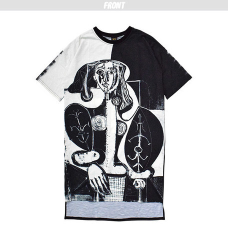 ACDC RAG Picasso T-Shirt Dress: ACDC RAG - Tokyo Otaku Mode (TOM)