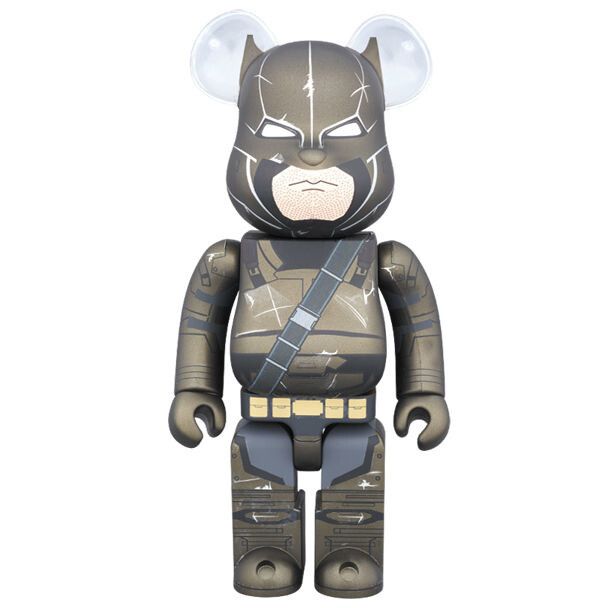 BE@RBRICK 400% Dawn of Justice Armored Batman: MEDICOM TOY
