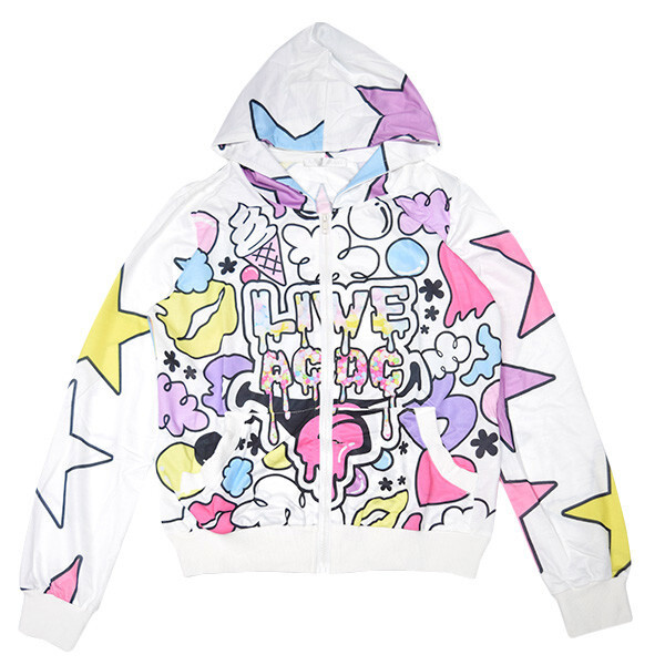 ACDC RAG Live ACDC Zippered Hoodie: ACDC RAG - Tokyo Otaku Mode (TOM)