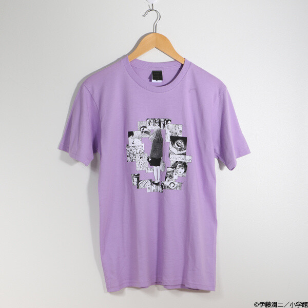 Junji Ito Uzumaki Kirie Goshima Light Purple T-Shirt - Tokyo Otaku Mode ...