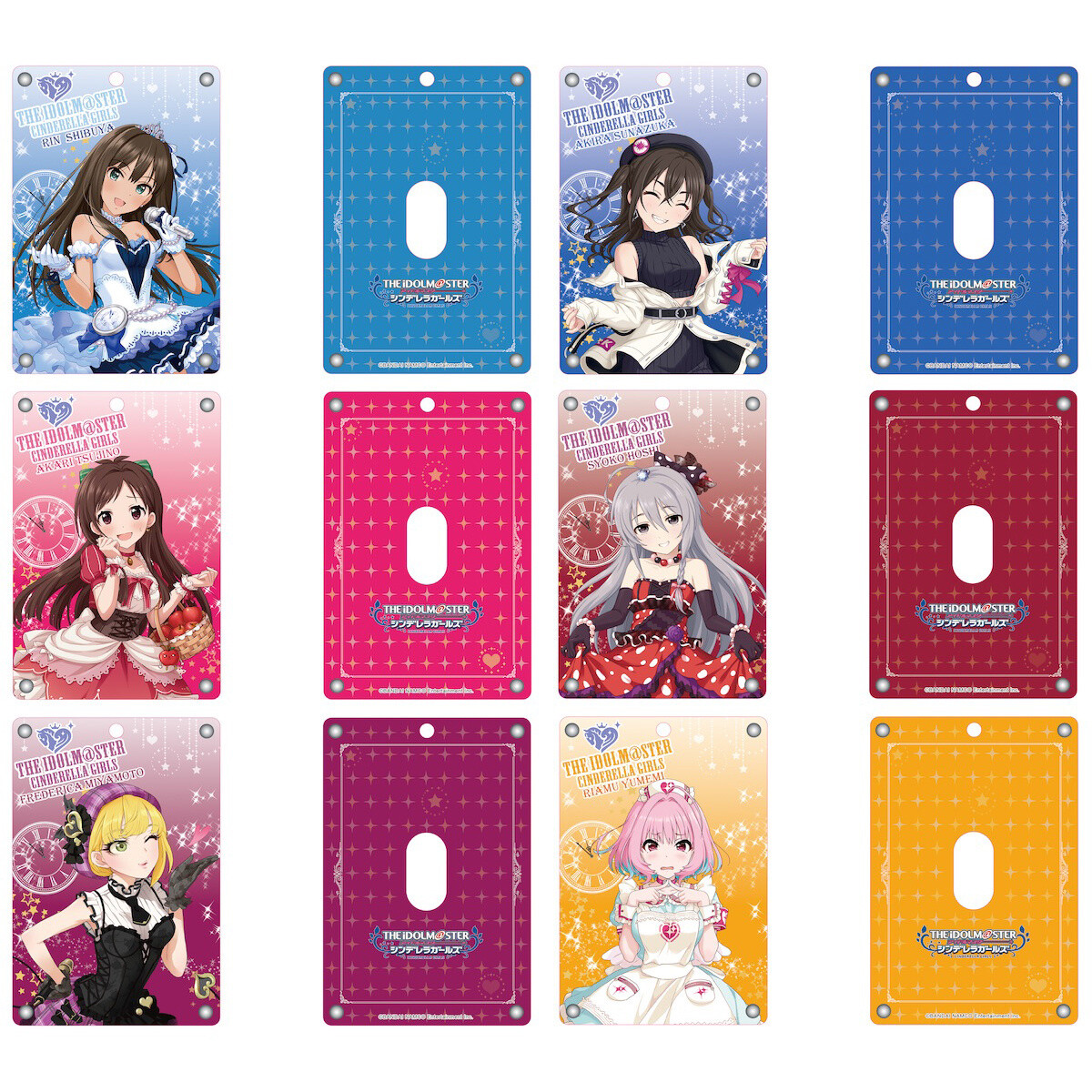 Idolm Ster Cinderella Girls Acrylic Pass Case Collection Tokyo Otaku Mode