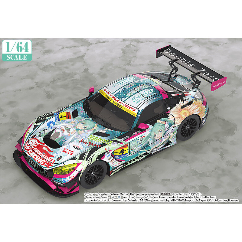 1/64 Scale Good Smile [Hatsune Miku] AMG 2017 Super GT Ver.: Good Smile ...