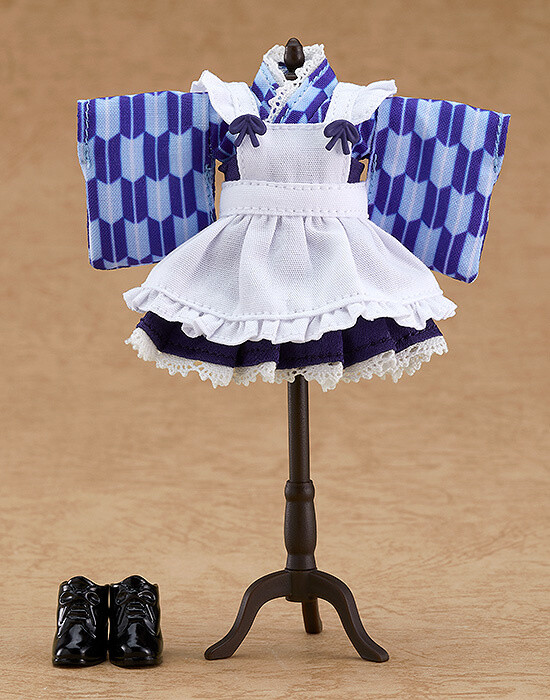 Nendoroid Doll Outfit Set (JapaneseStyle Maid Blue) Good Smile