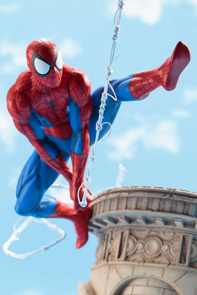 スパイダーマン ウェブスリンガー 1/6 marvel KOTOBUKIYA ArtFX Marvel Spider-Man Webslinger Figure: KOTOBUKIYA - Tokyo