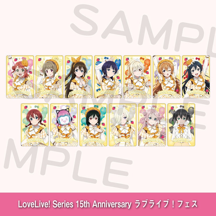 Love Live! Series 15th Anniversary Love Live! Fest Random Foil