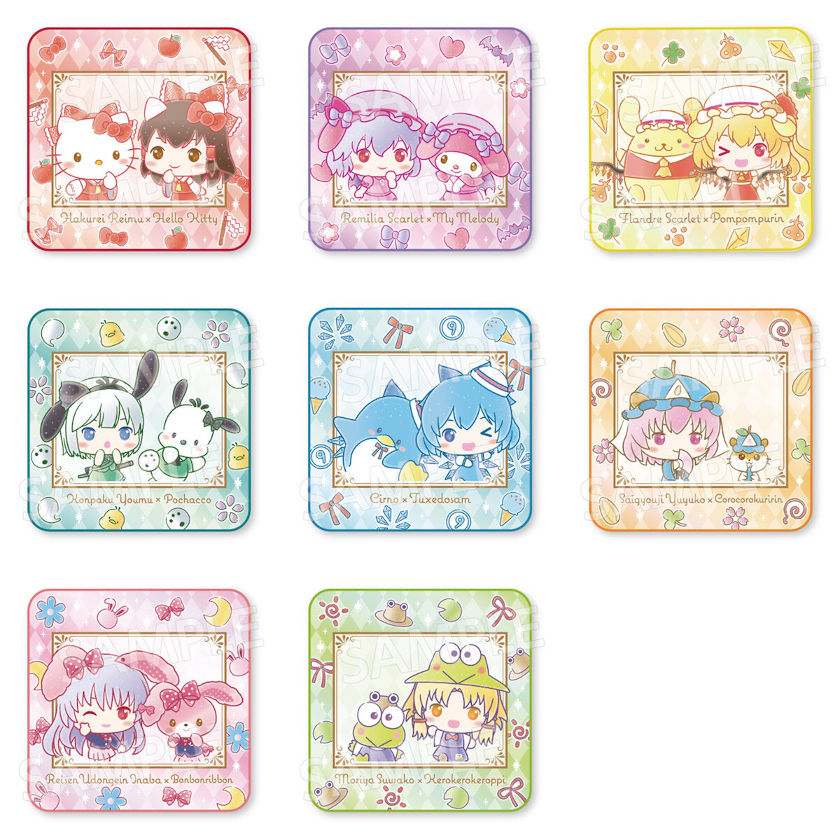 Touhou Project x Sanrio Characters 2-Tier Lunch Box: Sanrio - Tokyo Otaku  Mode (TOM)